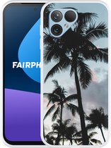 Cazy Hoesje geschikt voor Fairphone 5 Palmtrees