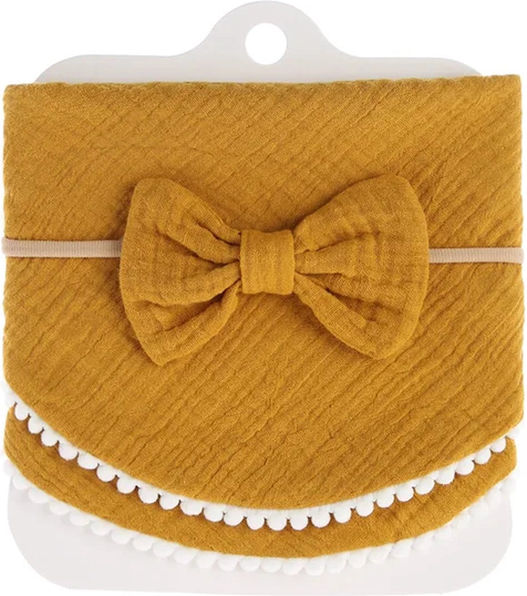 Goedkoopste zeverslab - bandana - baby - haarband - set - cadeau - origineel - kraamcadeau - feestdagen - geboorte