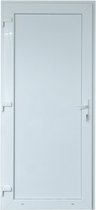 Kunststof Deur | PVC Deur - 98cm x 215cm Volledig Paneel - Rechtsdraaiend (klink links van binnen)