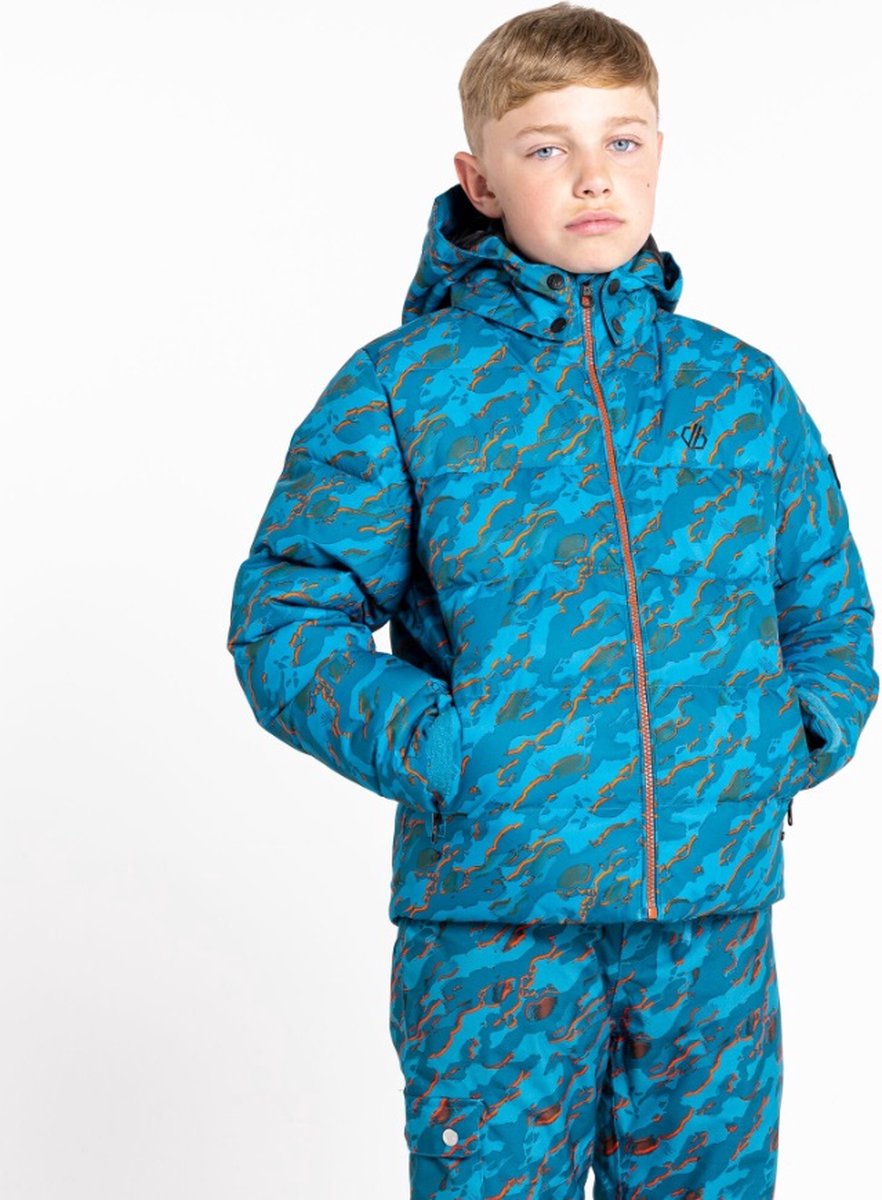 Dare2B Kinder All About Wintersportjas FjordBluCamo Blauw