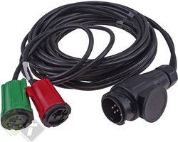 Kabel set Radex 8500 - 13 polige stekker - 7 meter lang - Verlichtingskabel