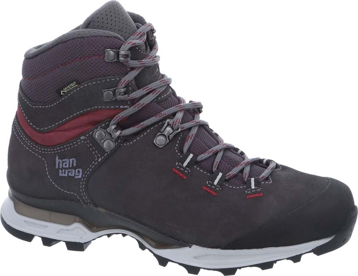 Hanwag Tatra Light Lady GTX Wandelschoenen Dames 37 Asphalt / Dark Garnet