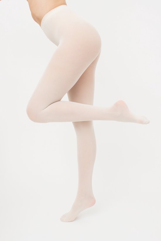 Foto: Giulia panty blues 70 warme dikke panty maillot 3d zacht soepel katoenen kruisje platte naden 70 den medium panna