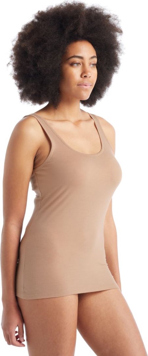 Icebreaker Siren Dames Hemd Praline XL