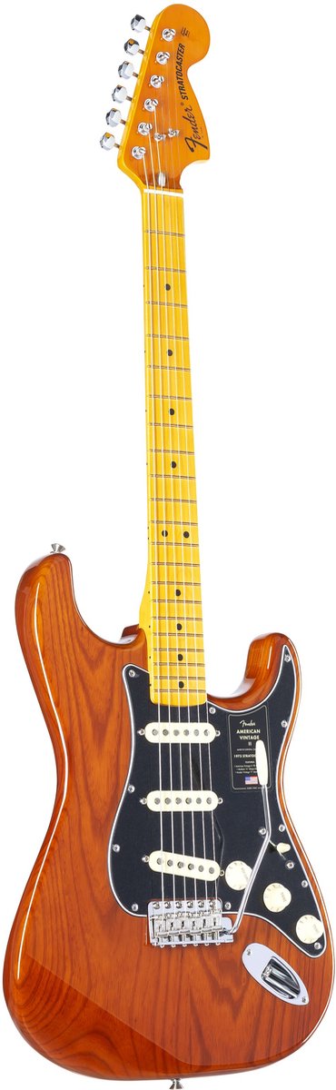 Fender American Vintage II 1973 Stratocaster MN Mocha - ST-Style elektrische gitaar