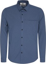 Gabbiano Overhemd Overhemd Met Grafische Print 334225 308 Indigo-navy Mannen Maat - S