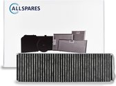 AllSpares Koolstoffilter PUAKF voor afzuigkappen geschikt voor Bora Pure, X Pure en S Pure kookplaat (430x130x50mm)