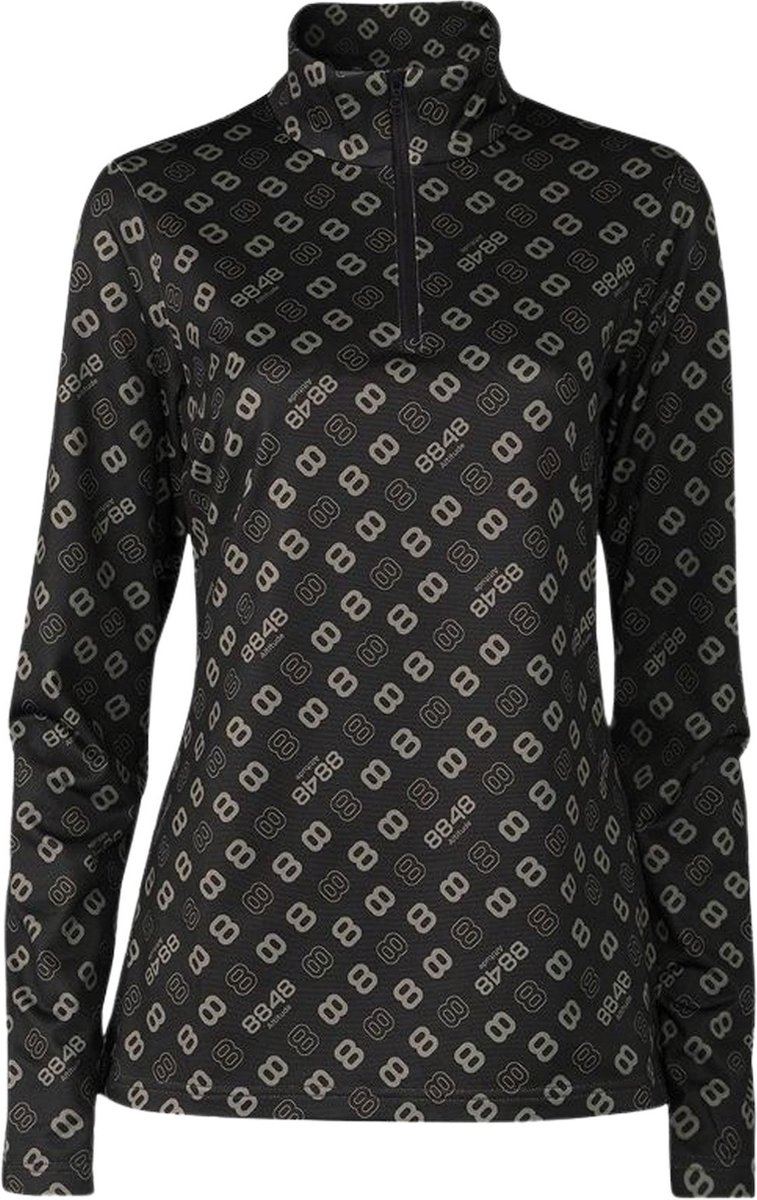 Monogram Wintersportpully Vrouwen Zwart