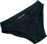 Cheeky Pants Feeling Sporty - Maat 42-44 - Zero waste menstruatiebroekje - Comfortabel - absorberend - Zwarte incontinentiebestendige eco-friendly lingerie