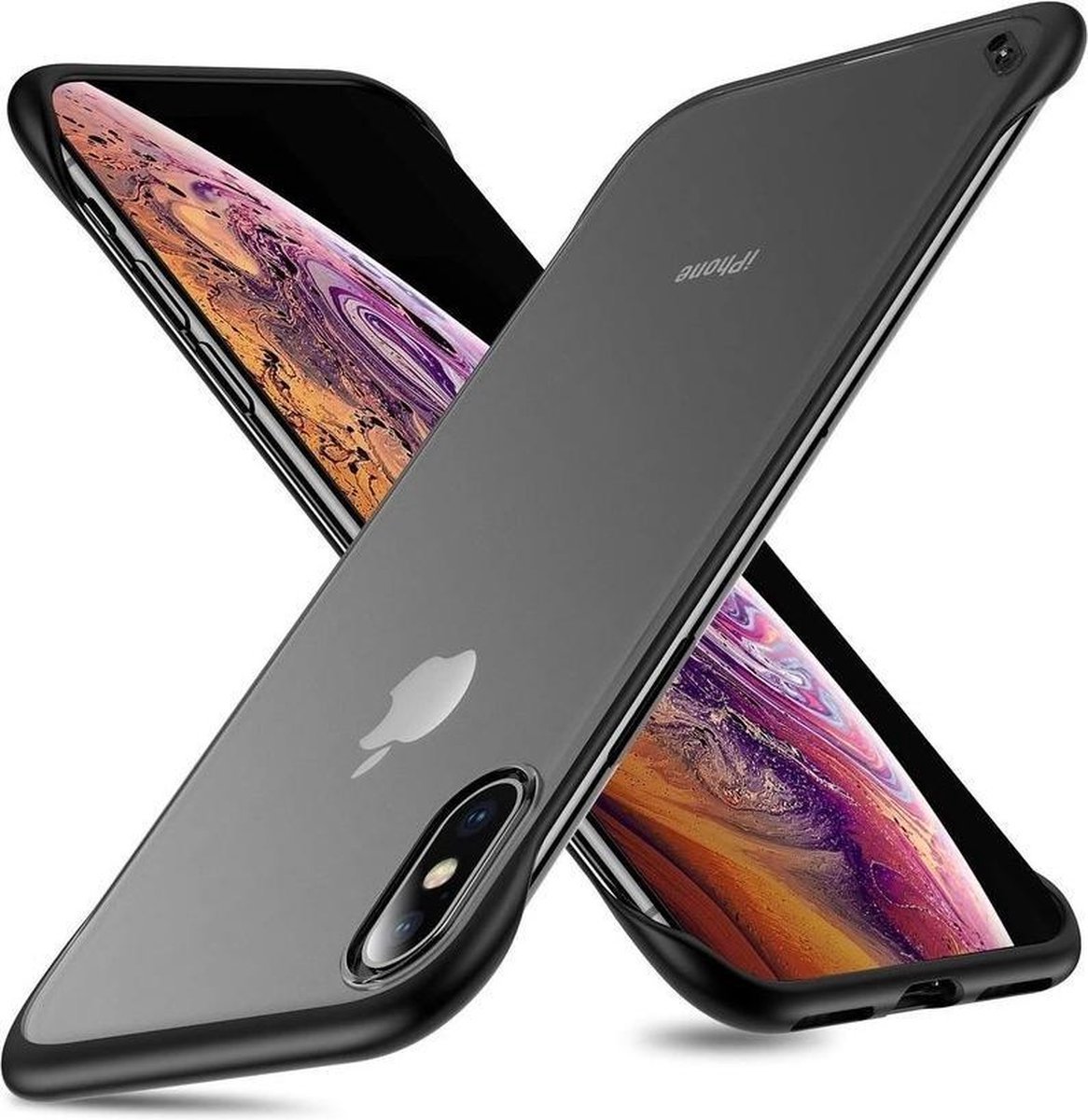 Jumada's Ultra Dunne Apple iPhone Xr Case in het Zwart - Super dun hoesje - Ultra thin Case Apple Xr