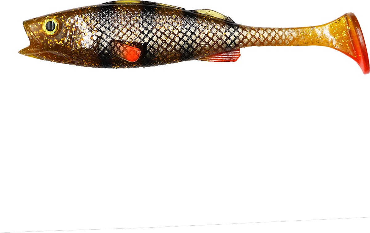 LMAB - KØFI Perch Shad - 18 cm - Motoroil Perch