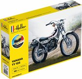 1:8 Heller 56902 Yamaha TY 125 Bike - Starter Kit Plastic Modelbouwpakket