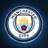 Éclairage logo LED Manchester City 40 cm