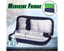 Diabetes koeltas - Insuline koeltas - Diabetes etui - koeltas - Blauw