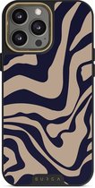 Burga Hoesje Geschikt voor iPhone 15 Pro Max - Burga Elite Gold Backcover - Meerkleurig