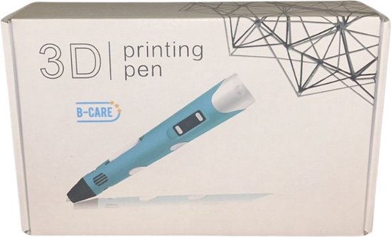 B-care 3D pen - Inclusief 125 Meter PLA filament - Starterspakket - Educatief speelgoed - Kerstcadeau - 3D Pen Advanced - B-care