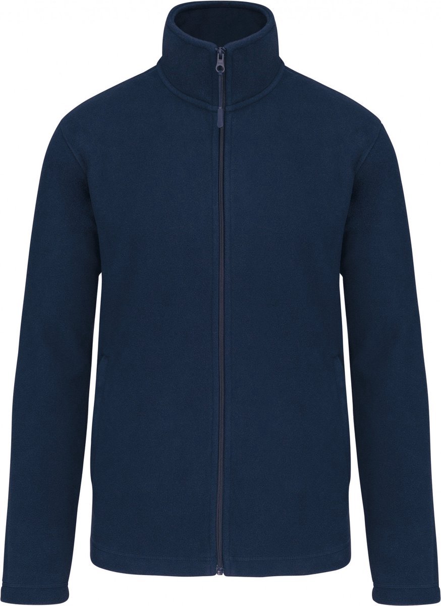 Premium Microfleecevest met rits Kariban Navy blauw - maat 3XL