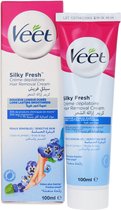 Veet Silky Fresh Hair Removeal Cream - 100 ml (voor gevoelige huid)