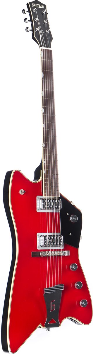 Gretsch G6199 Billy-Bo Jupiter Thenerbird Firebird rood - Custom elektrische gitaar