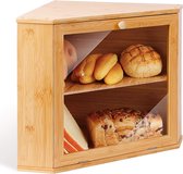 Brooddoos Keuken BAMBANG Hoekbrooddoos Voor Aanrecht In De Keuken, Dubbellaagse Corner Bread Box Brooddoos Keuken BAMBANG Hoekbrooddoos Voor Aanrecht In De Keuken, Dubbellaagse Corner Bread Box