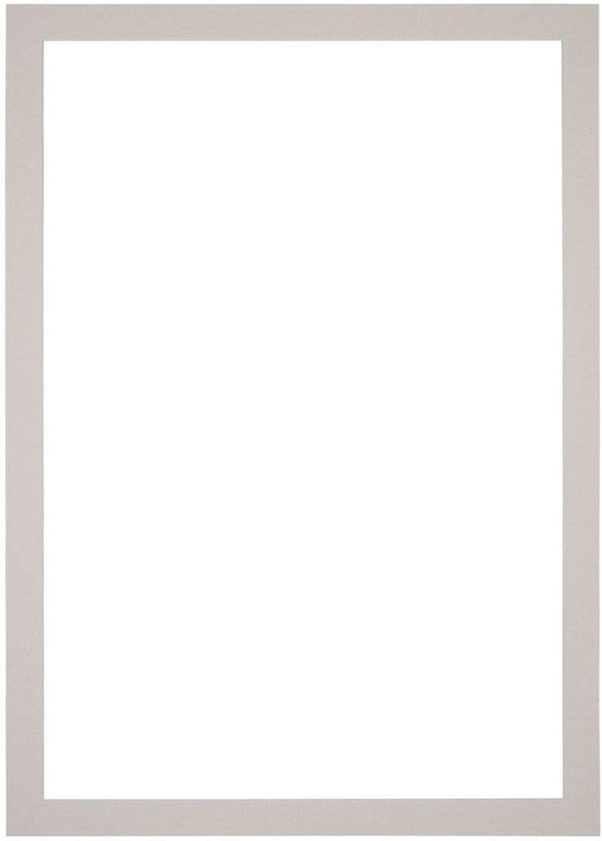 Passe-Partout Fotomaat 15x20 cm - Lijstmaat 21x29,7 cm - Grijs Graniet - Museumkarton - Fotolijst niet inbegrepen