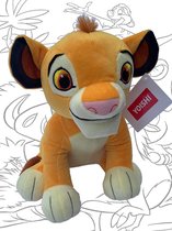 Disney - The Lion King Simba (pluche knuffeldier) - 31 cm