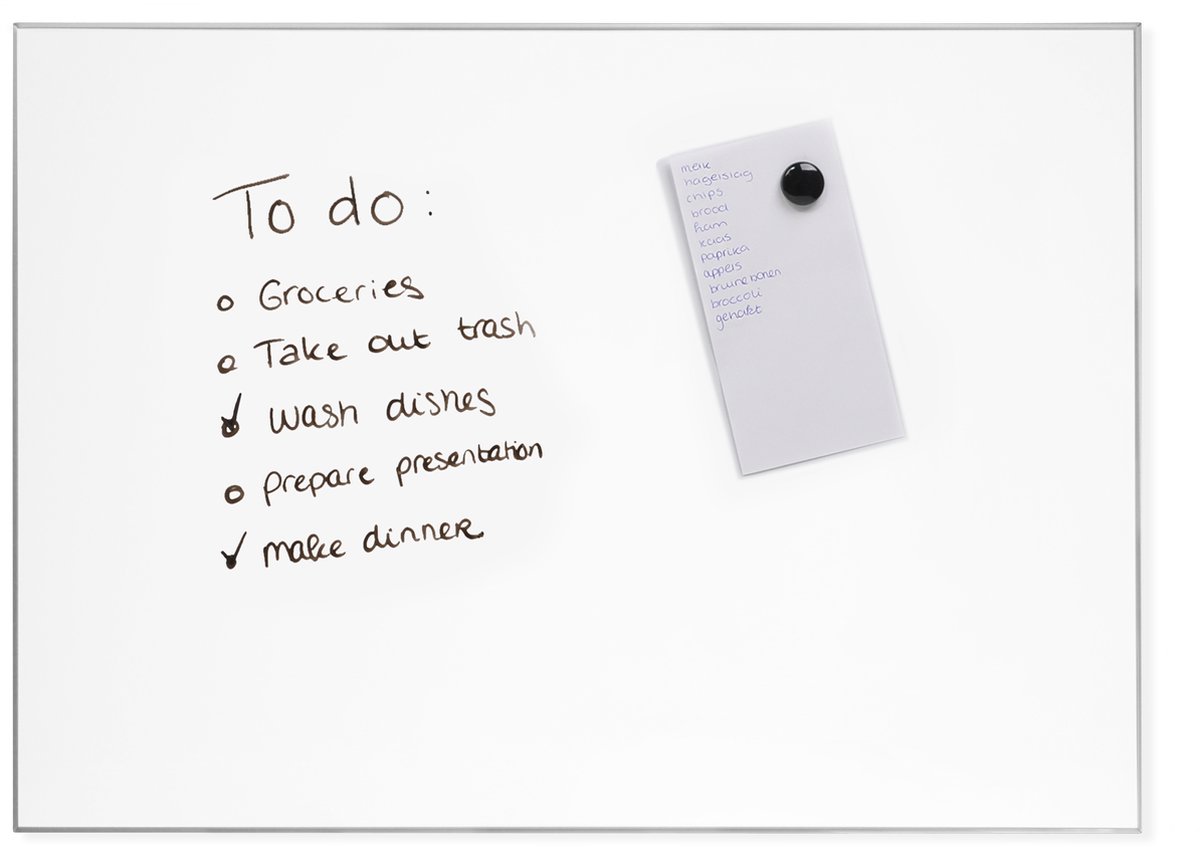 DESQ Whiteboard - Magnetisch - Zwevende 3D look thumbnail 2