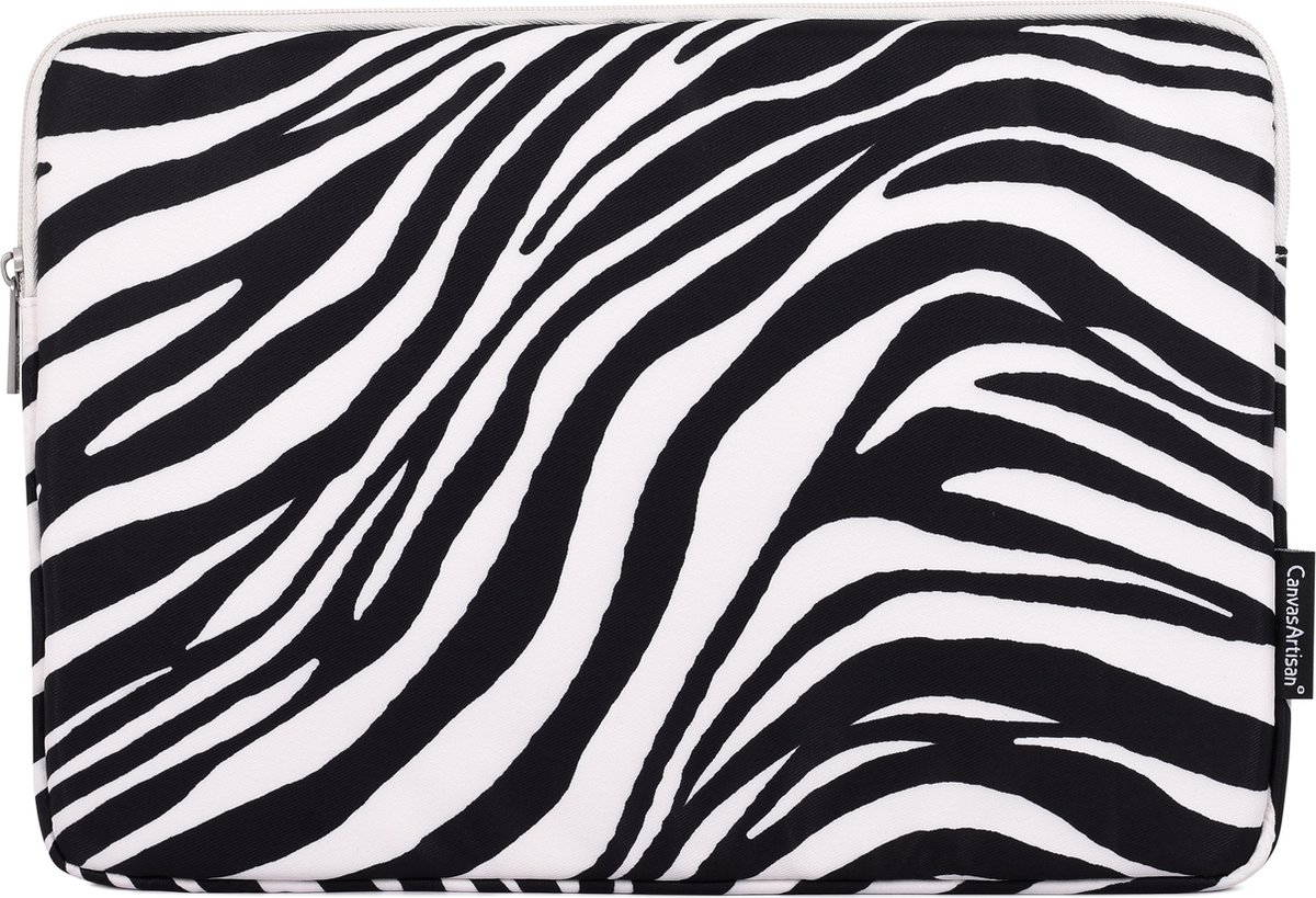 Laptophoes 15.6 Inch GV - Laptop Sleeve - Zebra