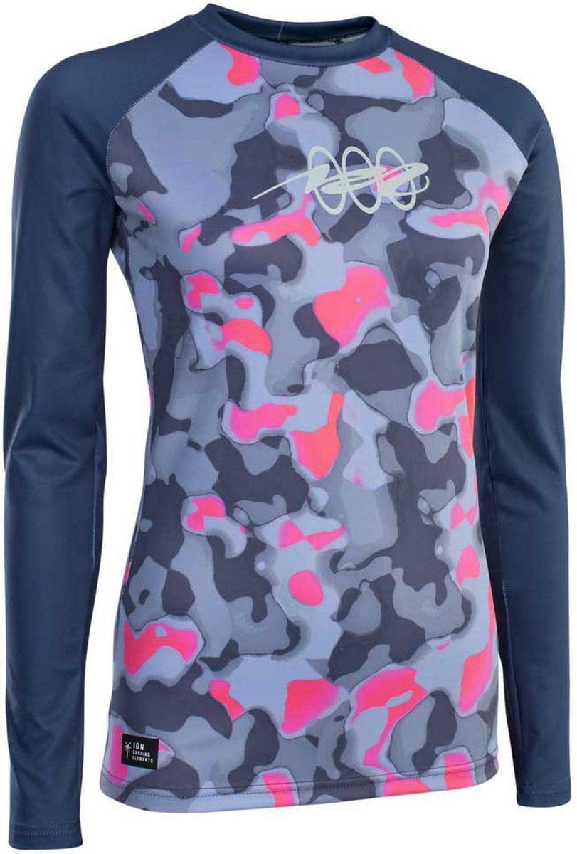 Ion Lizz Dames Rashguard Blauw S