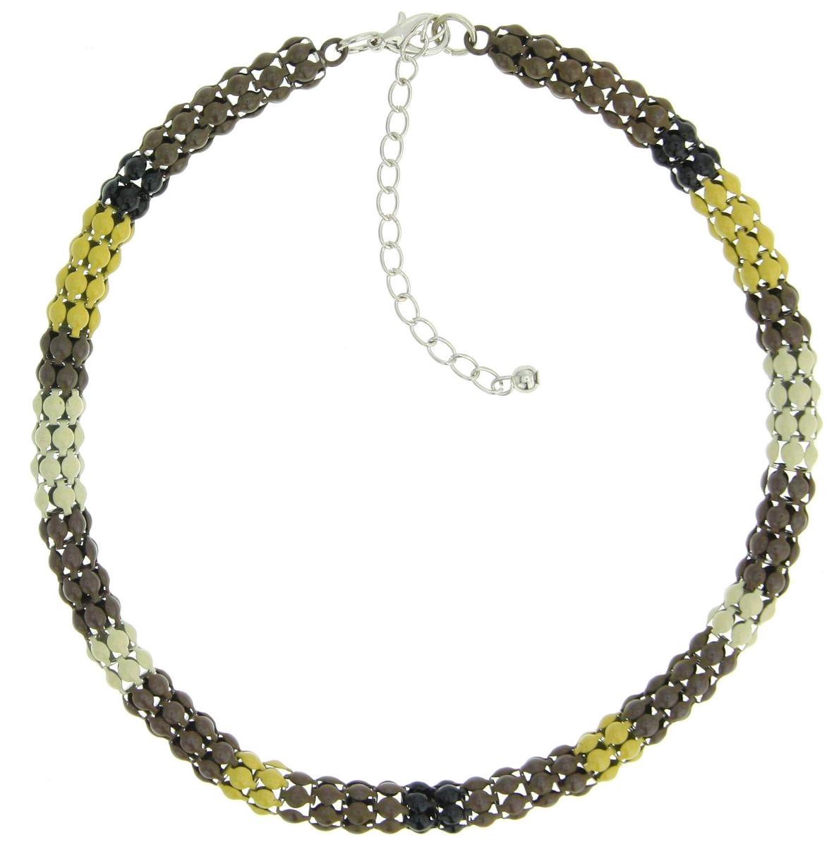 Behave - Snake ketting dames - Kleurverloop - Retro stijl - 43 cm