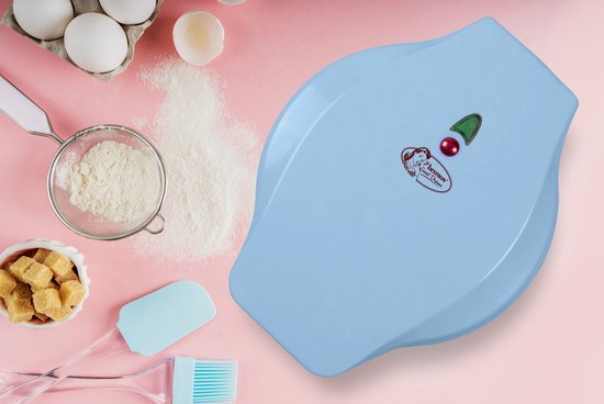 Bestron Wafelijzer - AAW700B - 700W - Mini cakes - Dierenvormpjes - Blauw - 5 jaar garantie — afbeelding 3