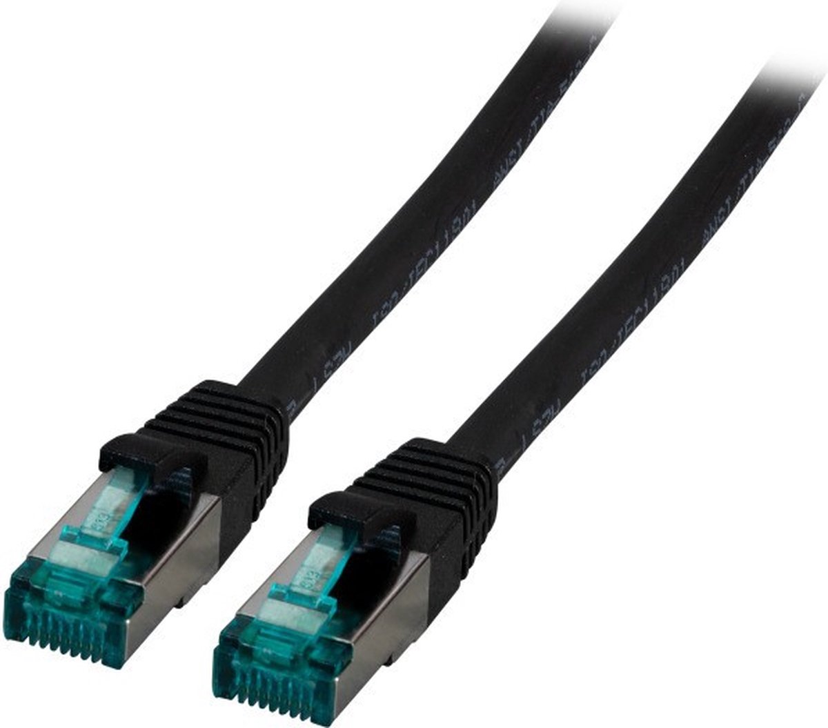 EFB RJ45 Patchkabel S/FTP, Cat.6A, LSZH, 30m, zwart