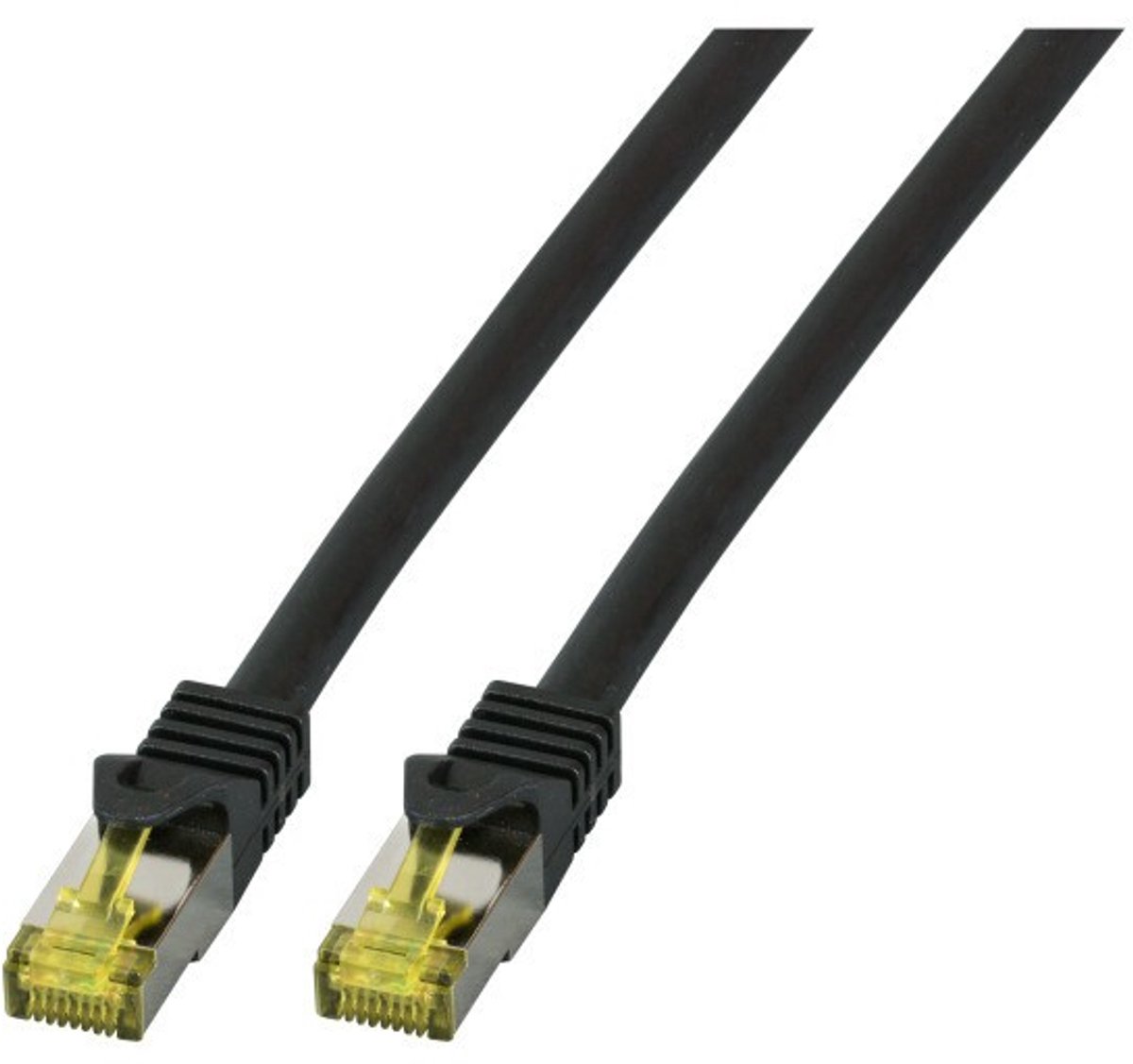 CAT6a sFTP kabel 25 meter Zwart