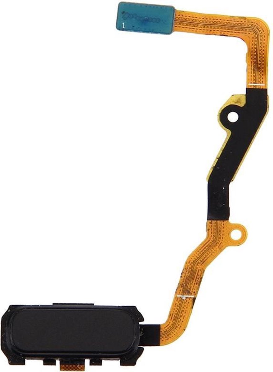 Voor Samsung Galaxy S7 Edge home button flexkabel - zwart