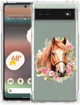 Case Anti-shock geschikt voor Google Pixel 6A Paard