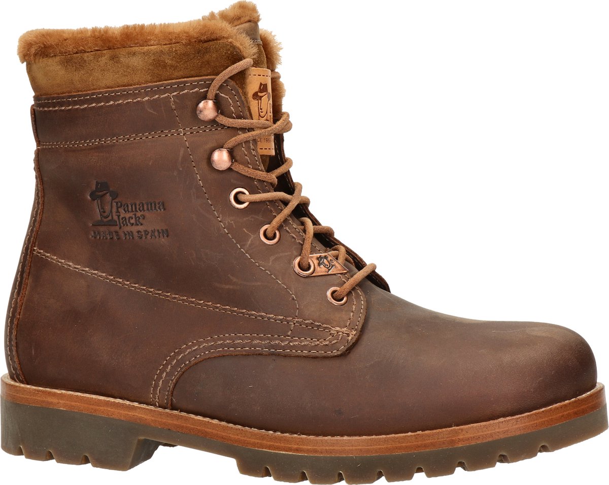 Panama Jack Aviator Igloo C20 heren veterboot - Cognac - Maat 45