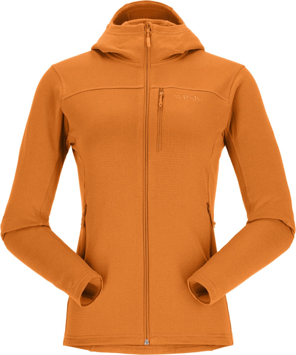 Rab Graviton Hoody Wmns QFF-56 Marmalade