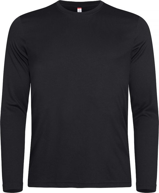 Clique 3 pack Spun Dye T-shirt manches longues Zwart taille XXL