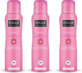 Vogue Deo Spray Adore - 3 x 150 ml