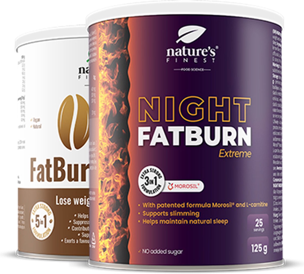 Goedkoopste Nature's Finest Night FatBurn Extreme OK! FatBurn Coffee – Vetverbrander voor Nacht & Dag, met L-Carnitine, Morosil®, Guarana & Valeriaan – Voor Gewichtsverlies & Meer Energie