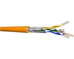 Verlegekabel UC900 HS23, Cat 7, S/FTP, PiMF, orange, 50m Ring