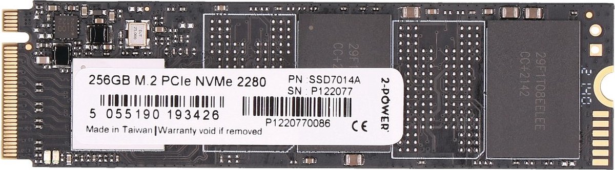 256GB M.2 PCIe NVMe 2280