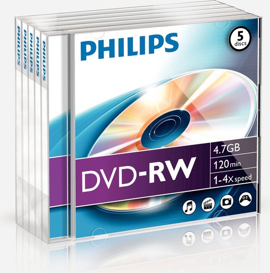 Philips DN4S4J05F/00 - DVD-RW - 4.7 GB