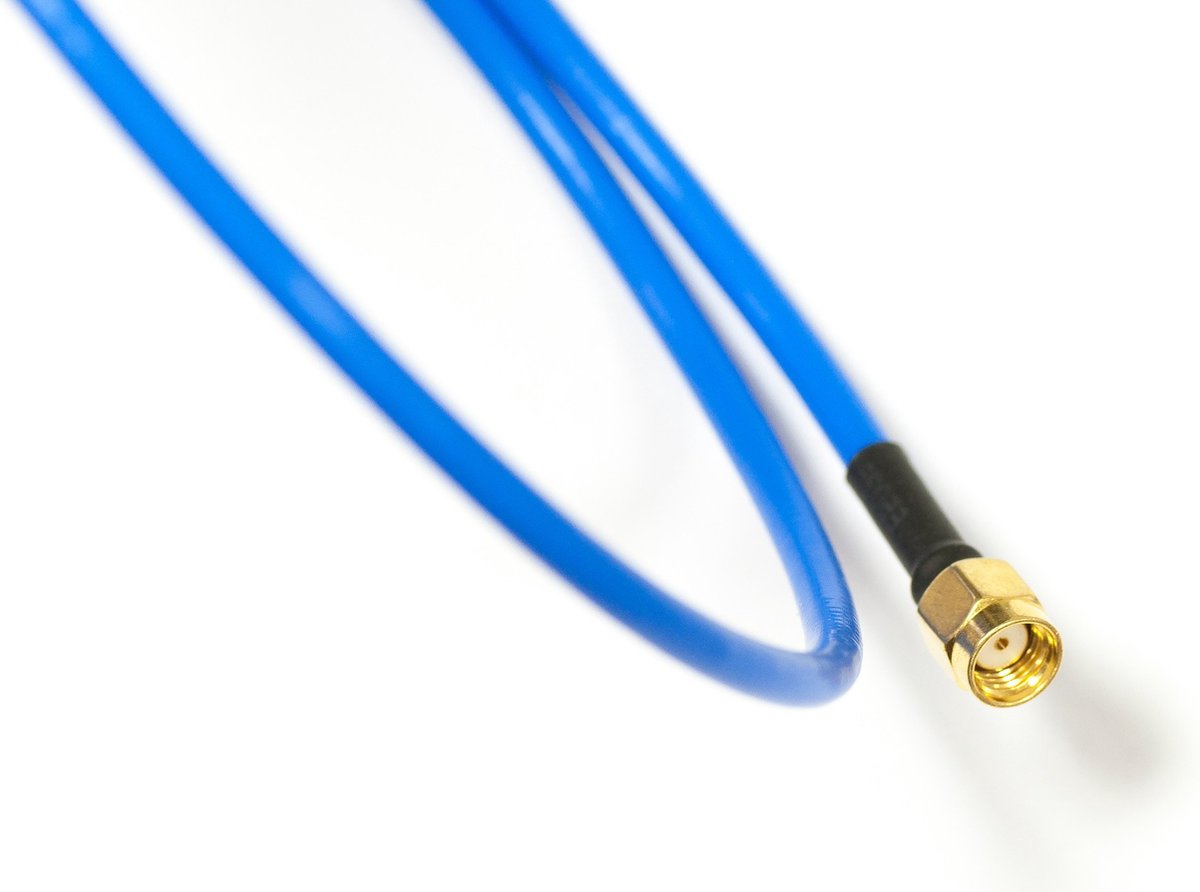 Flex-guide - 0.5 m - RPSMA - RPSMA - Blue