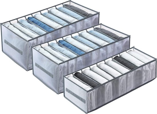 AIVORO 6 stuks kastorganizer, opbergsysteem, kledingkast