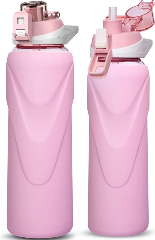 SHOW INGENUITY 1500ml Borosilicaatglas Waterfles BPA Gratis