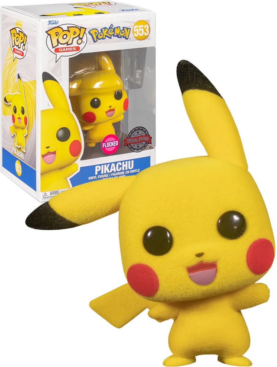 Figurine Pop Pokémon Pikachu • La Pokémon Boutique