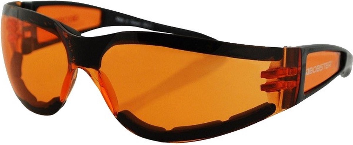 Bobster Shield II Zonnebril - Motorbril Heren - Sportbrillen Heren - Glaskleur Smoke