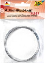 Aluminiumdraad folia 1mmx5m zilver | Blister a 1 stuk