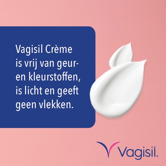Vagisil® Crème 30g - Bij Vaginale Jeuk of Irritatie - Verzacht en Beschermt de Gevoelige Huid - Helpt tegen Jeuk en Droogheid - Vocht Crème - Gynaecologisch Getest - Hypoallergeen - pH Neutraal - Vrij van Parabenen - Milde en Goed Smeerbare Crème